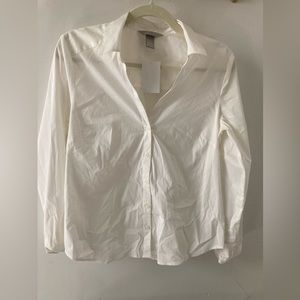 H&M White Button Down